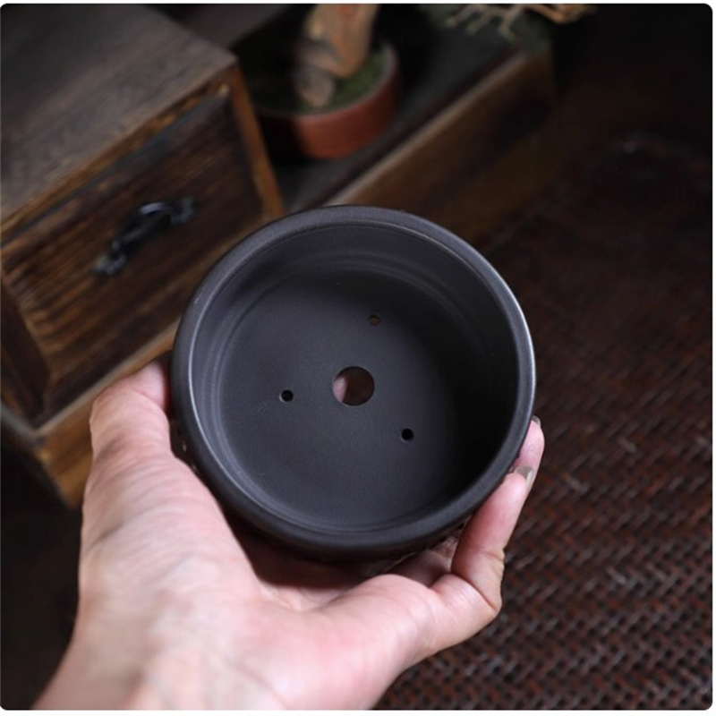 หม้อบอนไซเซรามิกทรงกลม, กลองเล - Bonsai Garden Chinese Garden บทวิจารณ์และราคา