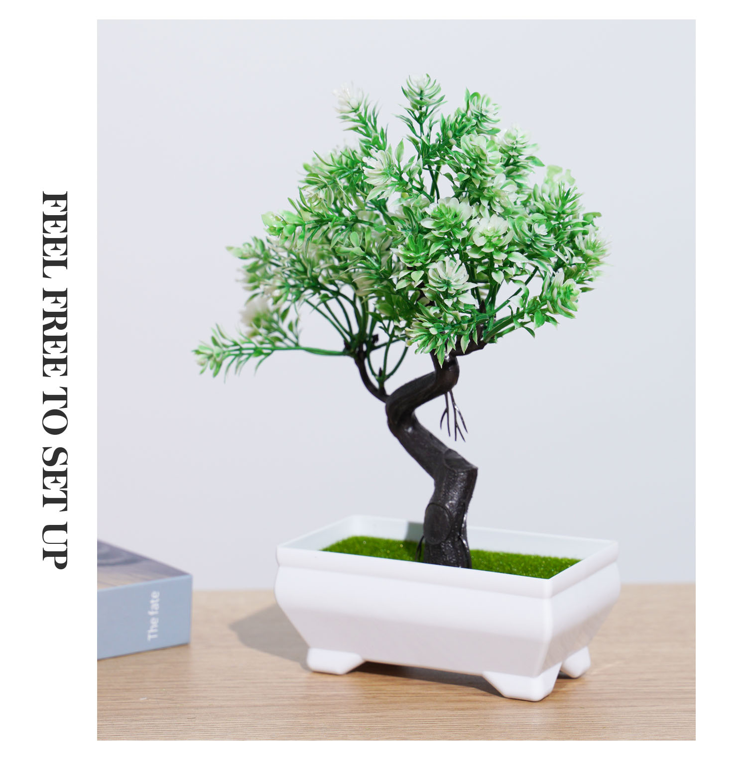 กระถางต้นไม้ขนาดเล็กบอนไซแบบพื - Bonsai Garden Sushi บทวิจารณ์และราคา