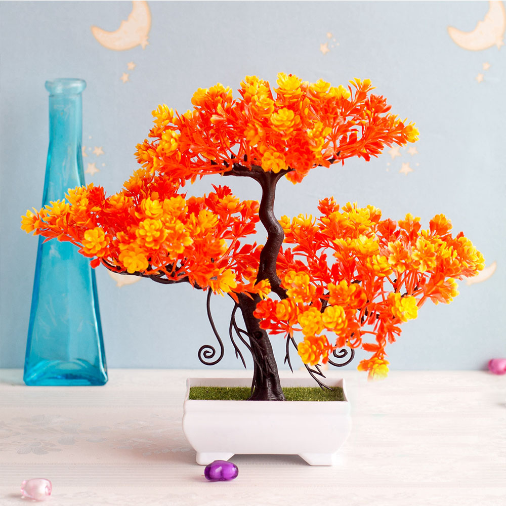 พลาสติกประดิษฐ์พืชบอนไซต้นไม้ข - Bonsai Garden Sushi บทวิจารณ์และราคา
