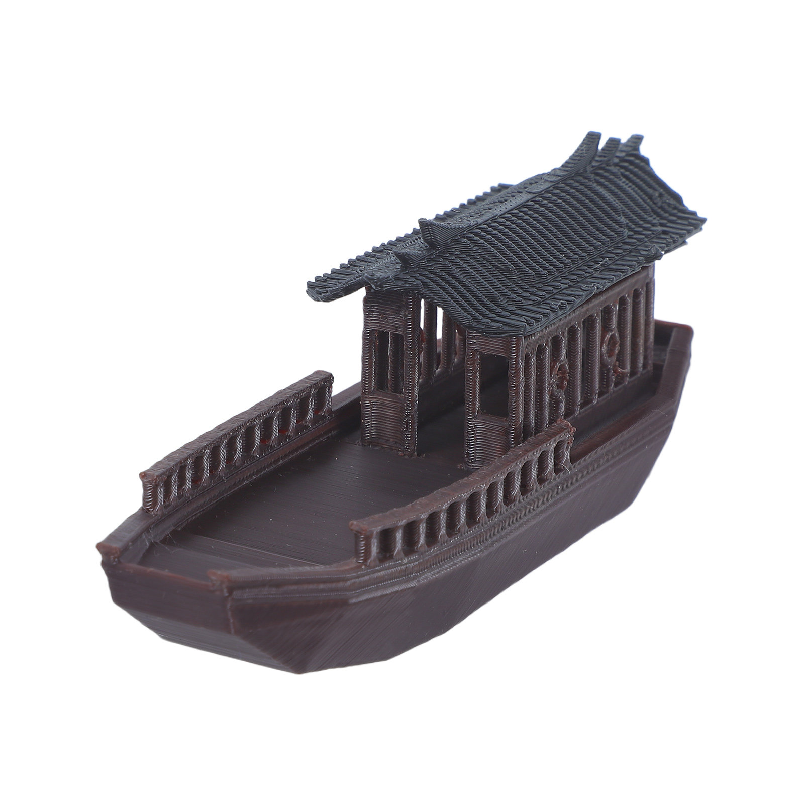 เรือประมงจีนขนาดเล็กสไตล์วินเท - Bonsai Garden Chinese Garden บทวิจารณ์และราคา