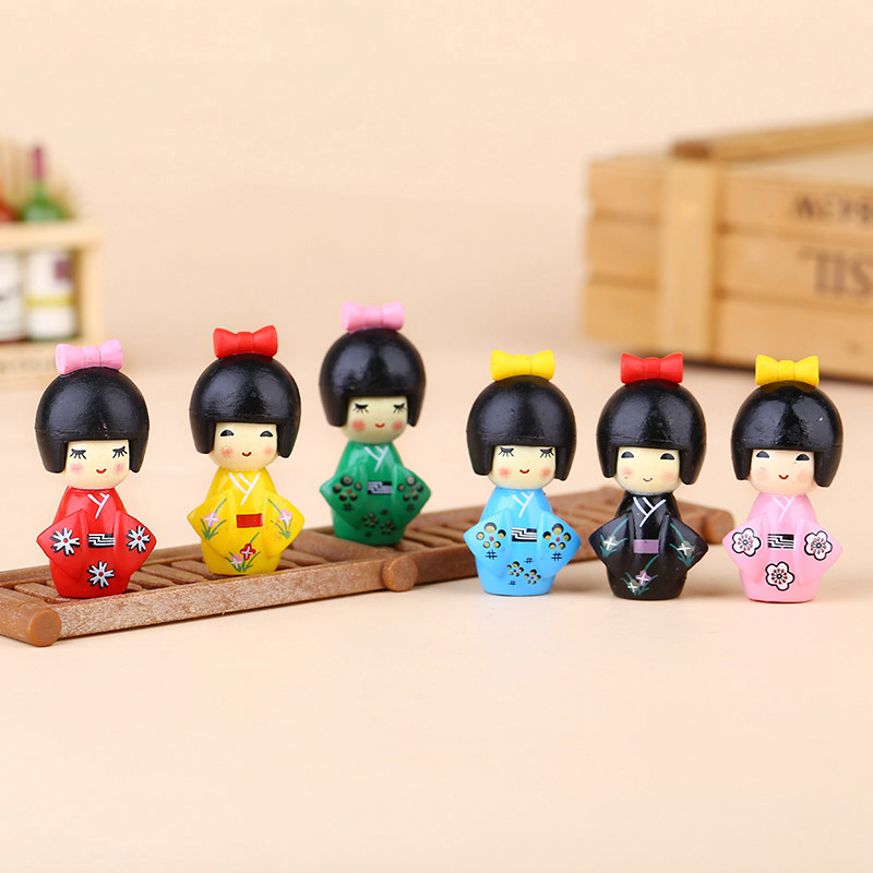 ตุ๊กตาสาวญี่ปุ่นน่ารัก ของตกแต - Bonsai Garden Chinese Garden บทวิจารณ์และราคา