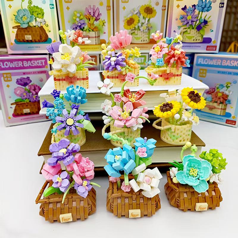 ชุดตัวต่อบล็อกสร้างสวนดอกไม้ ต - Bonsai Garden Lego Set บทวิจารณ์และราคา
