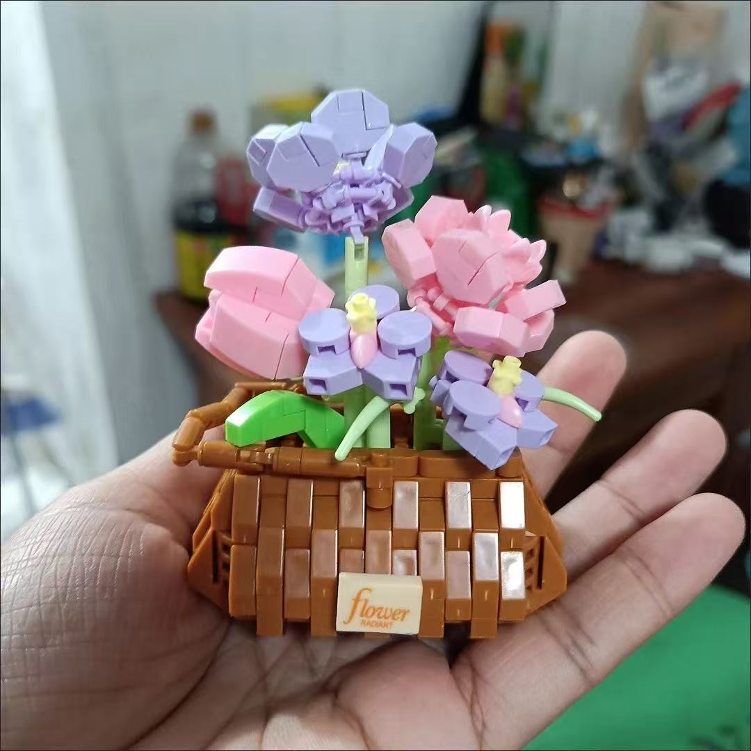 ชุดตัวต่อบล็อกสร้างสวนดอกไม้ ต - Bonsai Garden Lego Set บทวิจารณ์และราคา