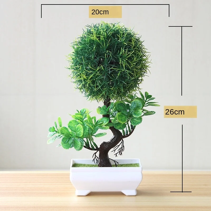 ประดิษฐ์พืช Bonsai สีเขียวขนาด - Bonsai Garden Sushi บทวิจารณ์และราคา